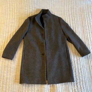 Theory XXL Wool Grey Coat